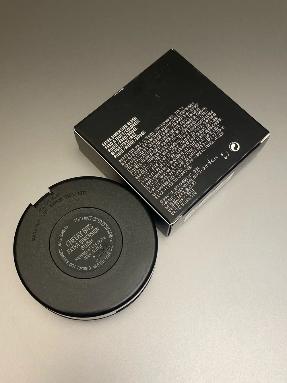 MAC “Cheeky Bits” Extra Dimension Blush